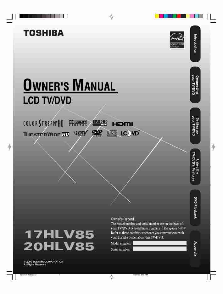 Toshiba TV DVD Combo 17HLV85-page_pdf